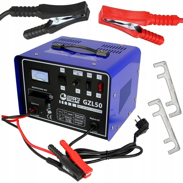 LadegeräT 12V 24V 50A Schnellladung Akku Booster Starthilfe BatterieladegerÄT-image
