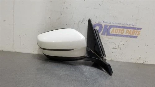 17-19 BMW 740i OEM EXTERIOR SIDE VIEW MIRROR WHITE PASSENGER RIGHT 