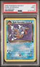 2000 POKEMON ROCKET 1ST EDITION #25 DARK GYARADOS PSA 9