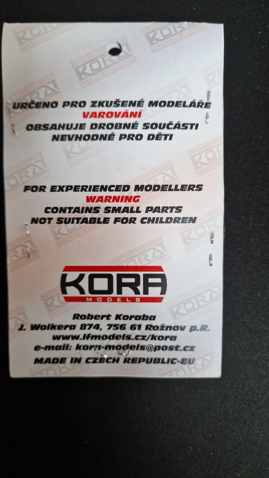 1/72 Macchi MC. 200 Late engine set Kora DS 72.178 confezione originale . - Immagine 2 di 3