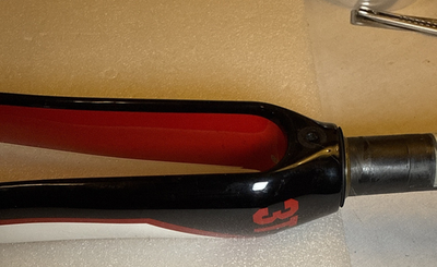 Cervelo 3T Funda Pro Carbon Road Bike Fork Black Rigid Black Red