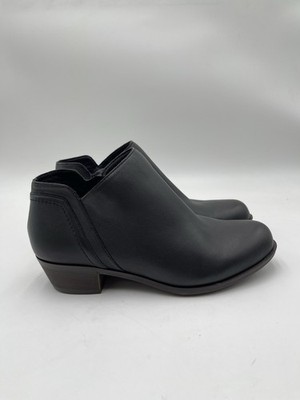 Lucky Brand Women s Barlina, Black Ankle Booties, Size 8W
