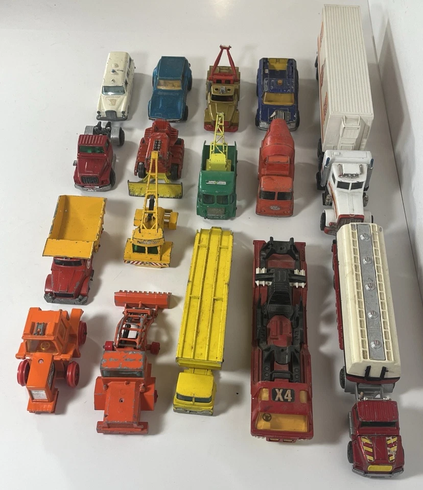 Matchbox Lesney Junkyard Lot Of 16 Super Kings Speed Kings King Size - Image 4 of 4