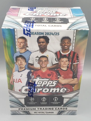 2024-25 Topps Chrome Soccer Blaster Box- New/Factory Sealed