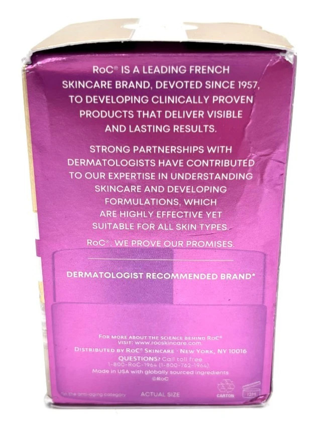 RoC Retinol Correxion Max Daily Hydration Anti-Aging Face Moisturizer - Image 2 of 4