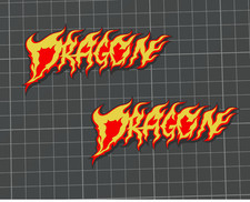 Dragon themed Mjolnir Thor's Hammer RED HAMMER YELLOW HANDLE