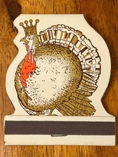 Green Ridge Turkey Farm Restaurant Full Contour Matchbook Feature Nashua NH