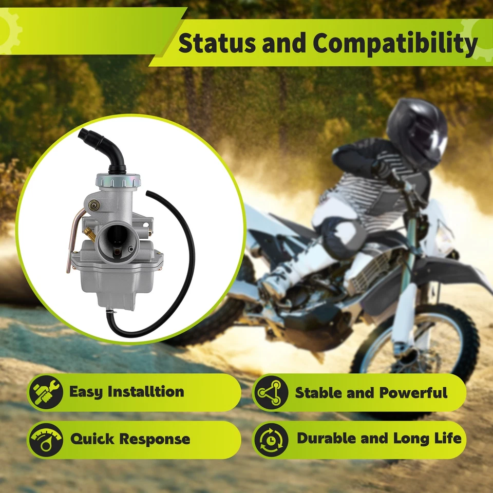 Carburador para Honda XL80S 1980-1985,XL75 1977-1979,XL70 1974-1976,SL70 1971-73 Foto 3 de 4