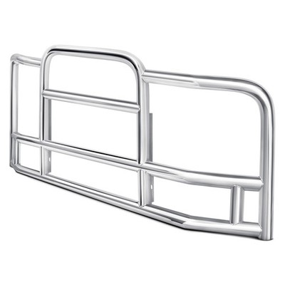 For Hino 268 10-20 Retrac Mirrors ProTec Polished 25° Bend Grille Guard