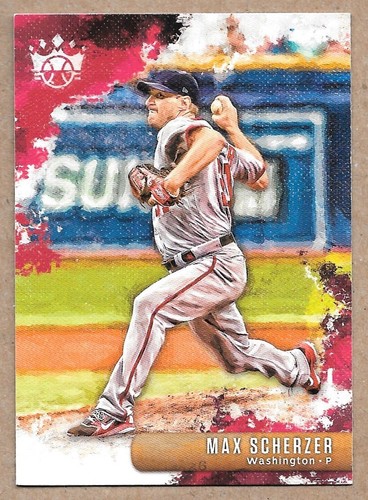 2019 Panini Diamond Kings #42 Max Scherzer Washington Nationals