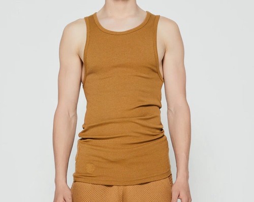 Brand New Honor The Gift Tank Size Medium Russell Westbrook Crest Khaki Brown