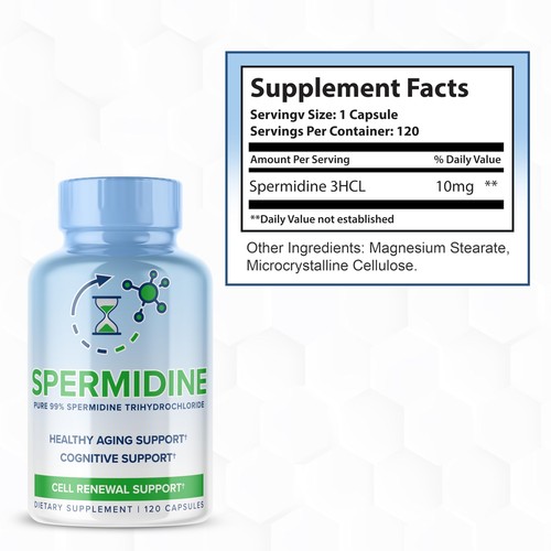 Spermidine Supplements for Women & Men – Longevity Support with Spermidine 3H... - Picture 2 of 8