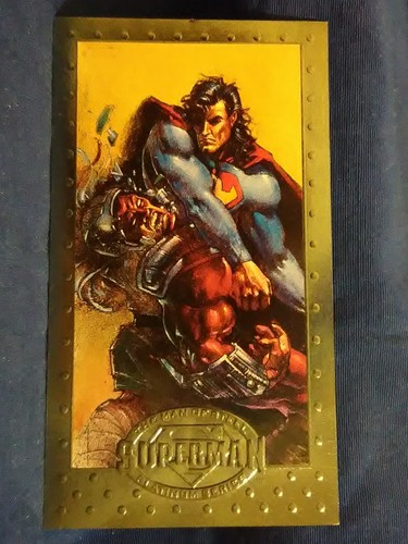 1994 Superman PREMIUM Collector's Edition BASE Trading Cards U-Pick-1 Widevision - Picture 93 of 100