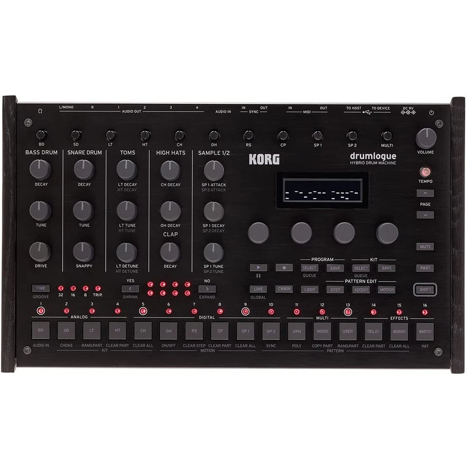 KORG Drumlogue Hybrid Drum Machine Analog Digital Multi-Engine Synthesizer - Image 3 of 4