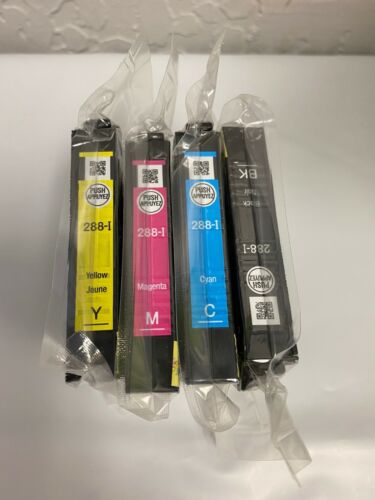 Genuine Epson 288 ink Cartridge Combo for Epson Home XP-446 Printer-288 i-Setup - Picture 1 of 2