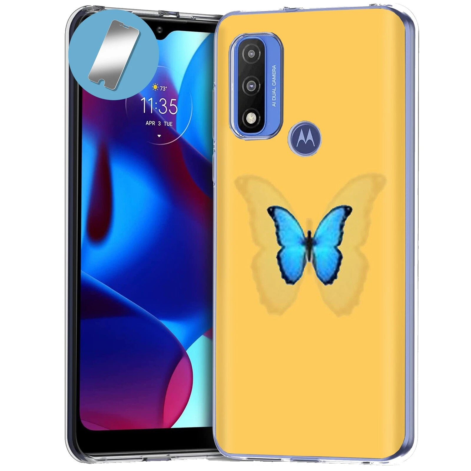Tempered Glass Blue Cases, Covers & Skins