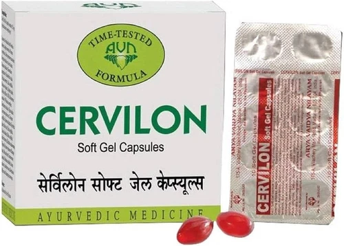 AVN Cervilon 120 Capsules | Herbal Supplement For Nerve Care | Free Ship