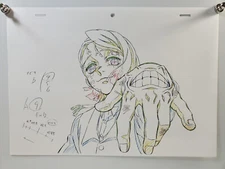 Ufotable Demon Slayer Print Key Frame Art Sheet - Enmu