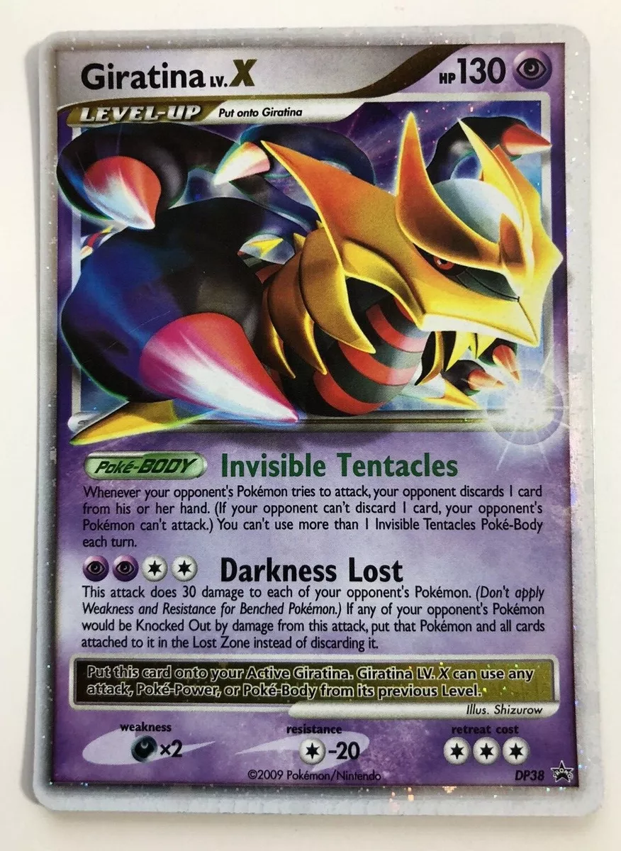 Pokémon TCG Giratina LV.X Black Star