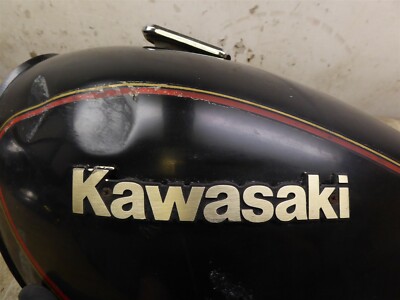 1982 Kawasaki KZ305B CSR K705) black gas fuel petrol tank with