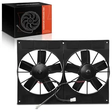11 Inch Universal Electric Radiator Cooling Fan and Mounting Kit 12V 240 Watts