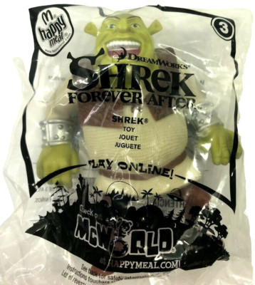NIP Shrek Forever After #3 McDonald's Happy Meal Toy 4.5'' Figure 2010