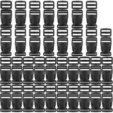 1 Inch Buckles 35 Side Release Plastic Buckles and Tri-Glide Slides Parachute...