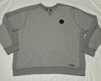 Sweatshirt Disney Twenty Eight & Main Gray Textured Men's Size XL Crew Neck