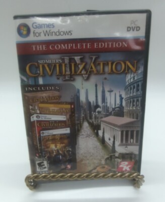 Sid Meier's Civilization IV Game for Windows PC DVD 2009