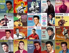 PICTURE SLEEVE COLLECTION ~ Elvis Presley Novelty 7 inch Picture Sleeves 1955-65