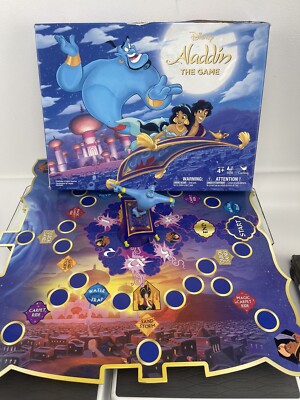 Disney Aladdin The Board Game InComplete Cardinal/Spinmaster Games | eBay