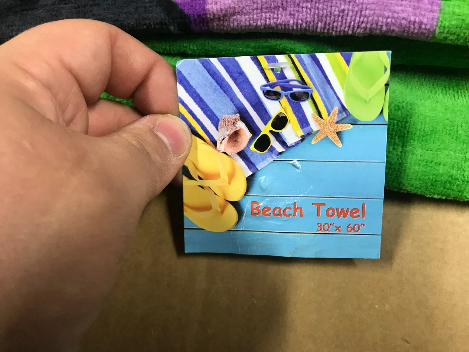 NWT Minecraft Steve & Enderman Beach Towel - 30"x 60", 100% Cotton