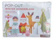 Out Winter Wonderland Petit Collage Eco Friendly Christmas Holiday Doll Decor