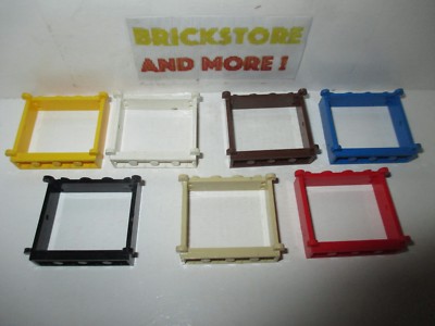 Lego - Fenster Fenster Fenster Fenster 1x4x3 Scheibe 3853 - Farbe & Menge wählbar