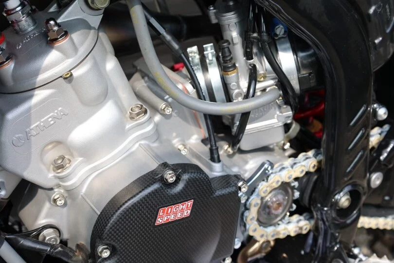 Kit de pernos de reconstrucción de motor KX500 para Kawasaki KX 500 Specbolt Nickel Wurks Ti Look Foto 4 de 4