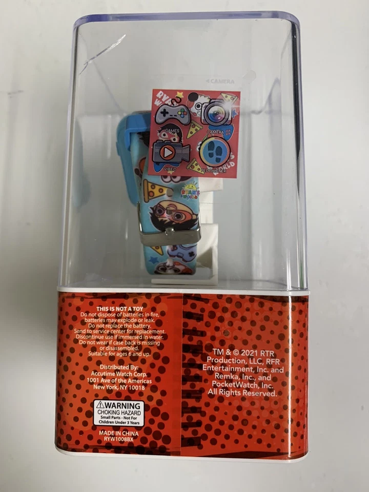 Nickelodeon Ryans World Interactivo RELOJ PANTALLA TÁCTIL Tableta Inteligente Aprendizaje EE. UU. Foto 4 de 4