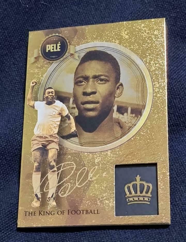 CARD PELE 2019 BRAZIL - THE KING OF FOOTBALL PRINTED AUTOGRAPH