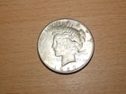 1927-S Peace Dollar Silver Dollar United States Peace Dollar VF