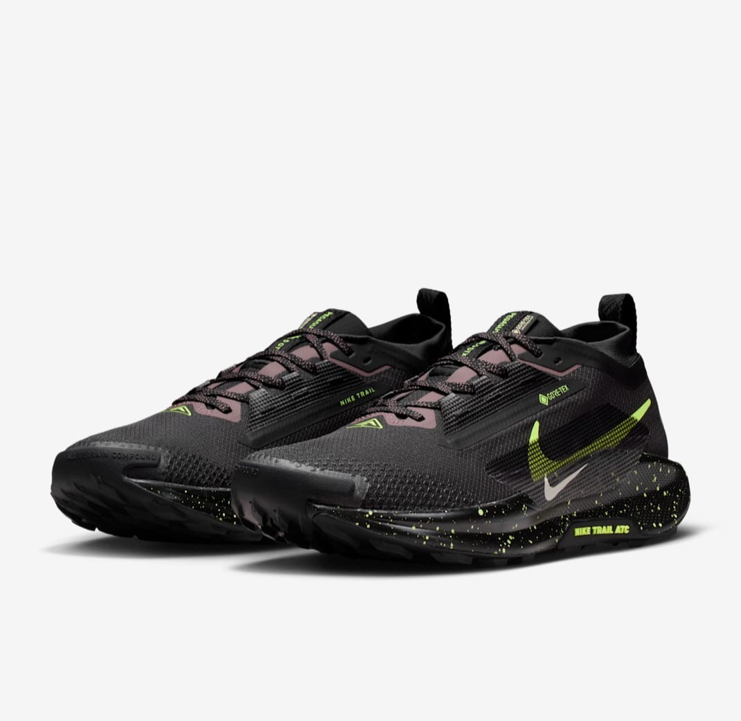NIKE Pegasus Trail 5 GORE-TEX FQ0908-014 Black Phantom Tattoo Bolt Ice