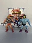 Vintage Heman Motu Heman And Skeletor Figures Rare Movie Series