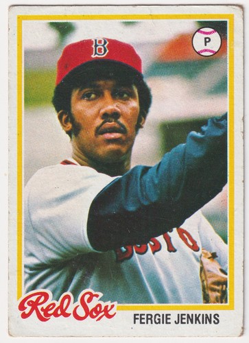 Fergie Jenkins #720 1978 Topps card