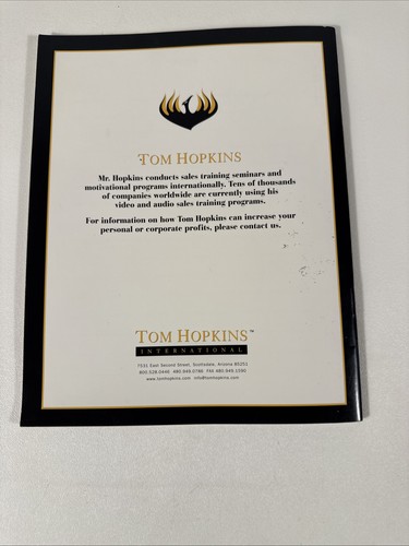 Achieving Sales Excellence (Hörbuch, 1994) Tom Hopkins, 6 CDs - Bild 9 von 11