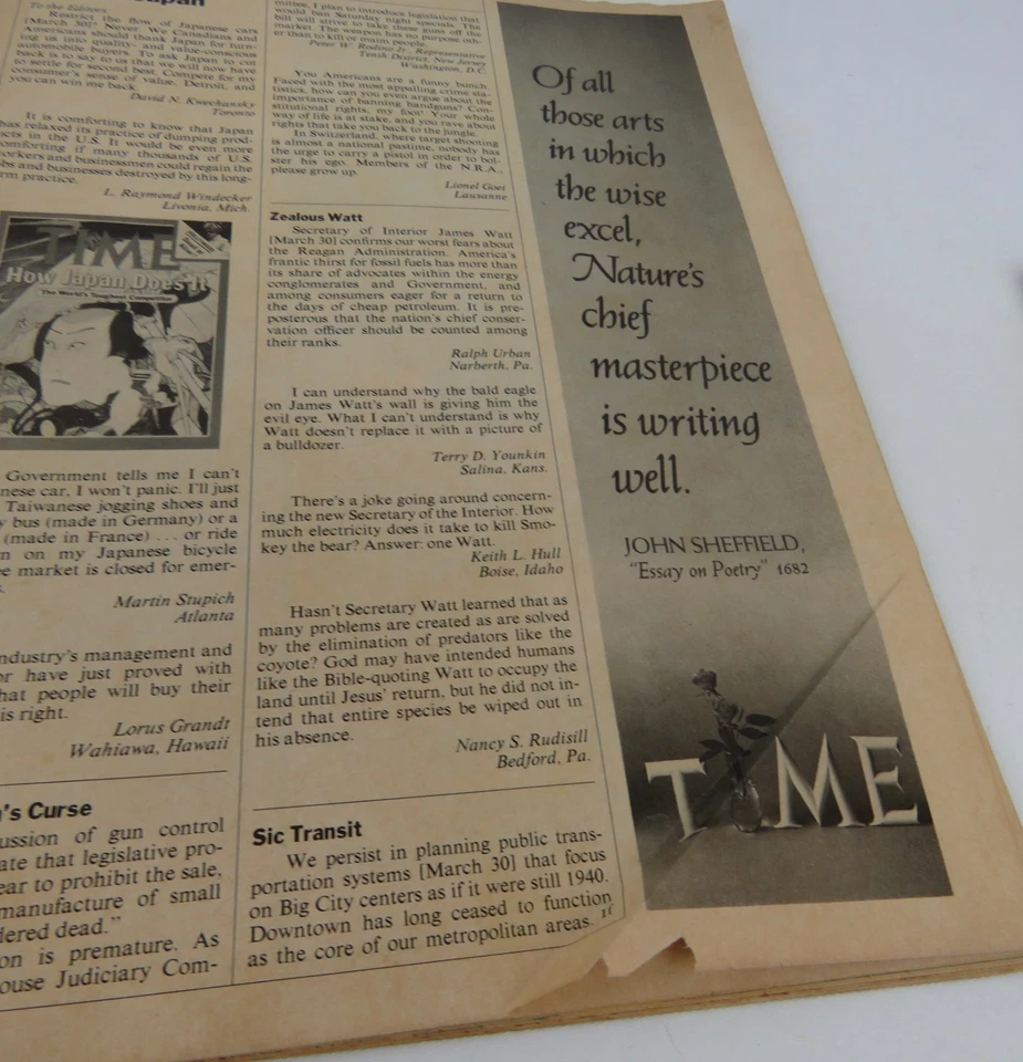 TIME Magazine April 20 1981 4/20/81 The Prince's Charmer Lady Diana - Image 3 of 4