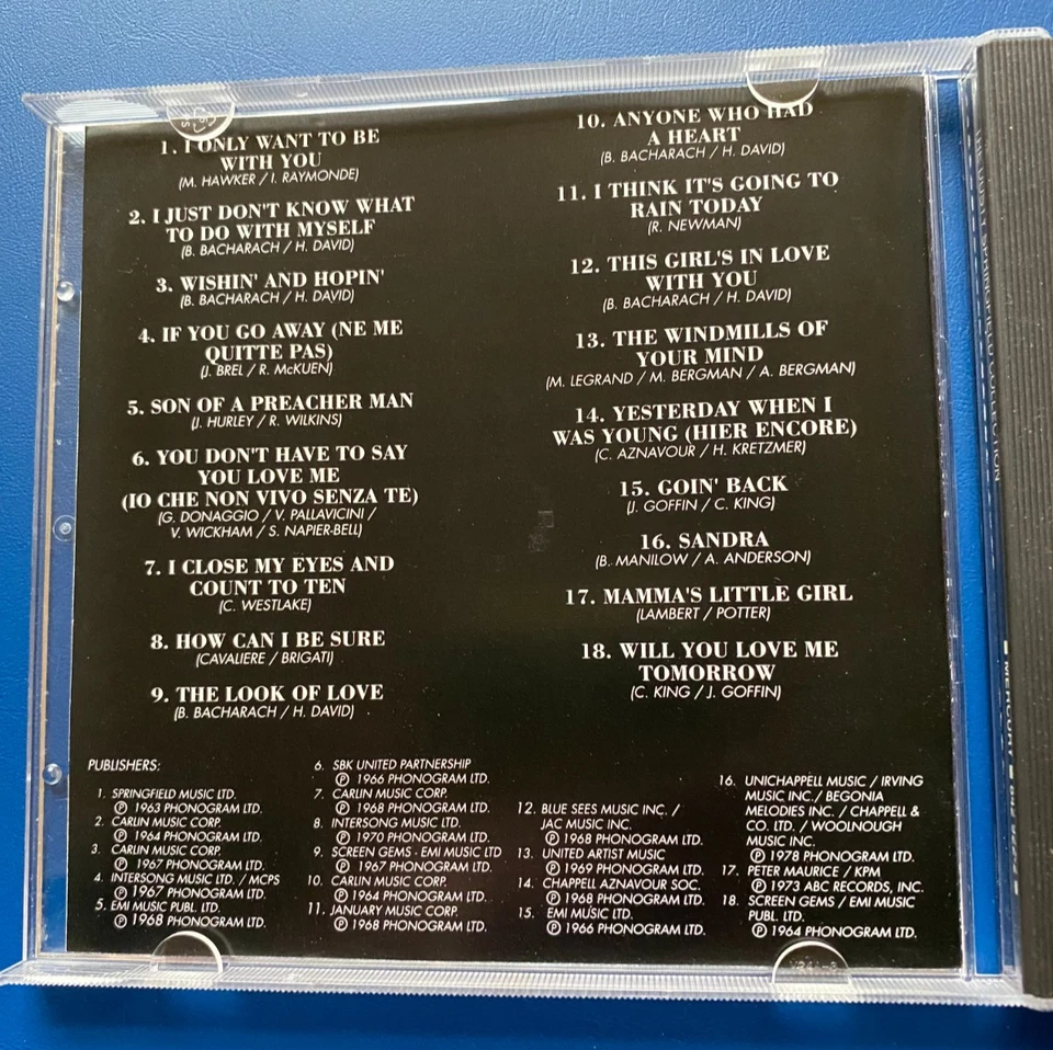 Dusty Springfield – The Collection - Phonogram/Mercury 842 922-2 (1990) - Image 3 of 4