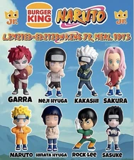 Naruto x Burger King toys