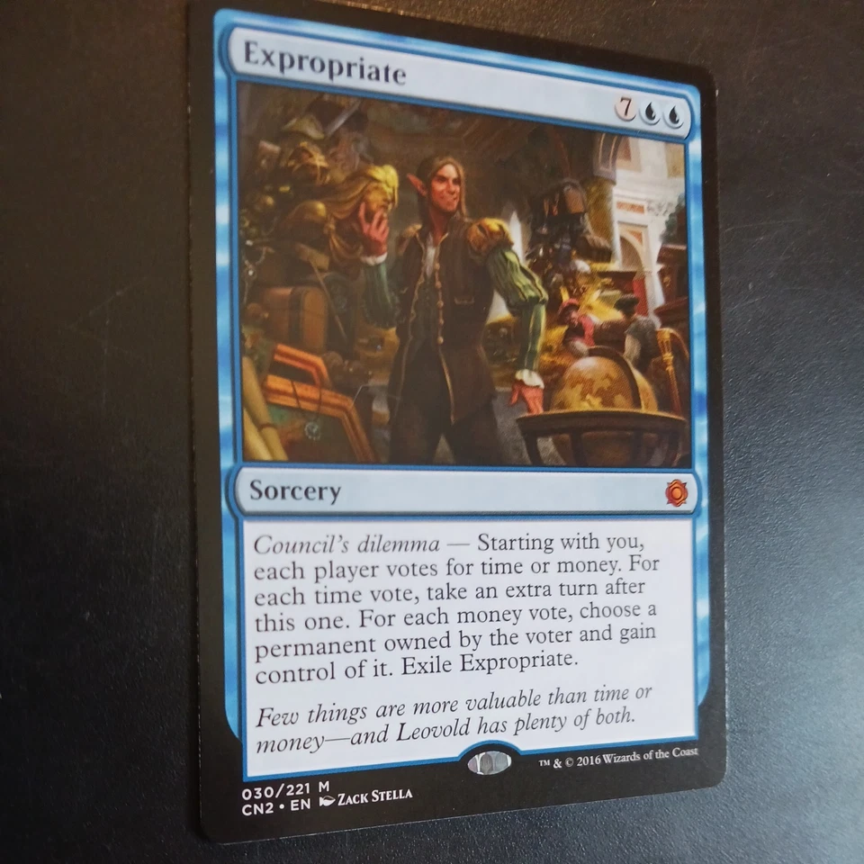 Mtg Expropriate NM Conspiracy: Take the Crown Mythic Rare Magic Card - Image 2 of 4