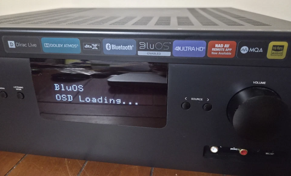 NAD T 758 Surround / Home Theater AV Sound Receiver Tested/Works - Image 3 of 4