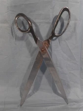 Vintage Clauss 12" Scissors - NO. 3752 - Tailor Sewing Metal Sheers