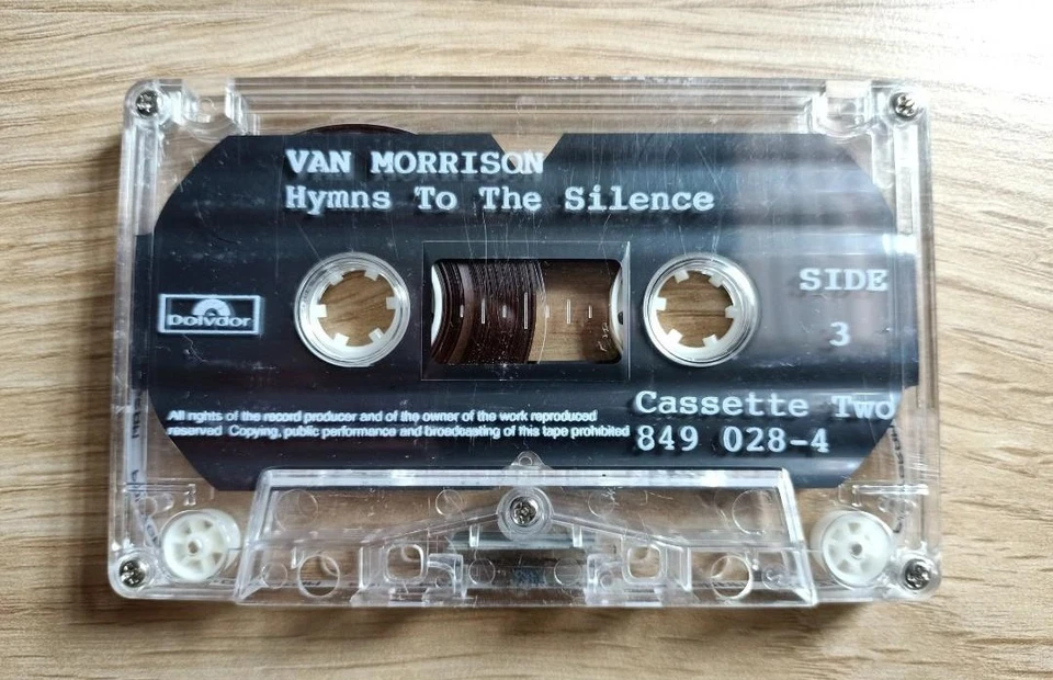 Van Morrison : Hymns To The Silence ( Cassette Tape 2  ) - Image 3 of 4