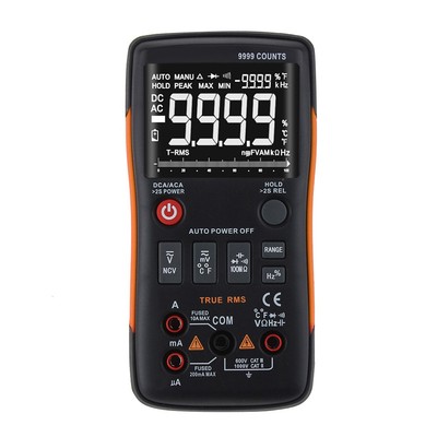  Q1 True RMS Digital-Multimeter Taste 9999 Zählt Mit Analog Bar